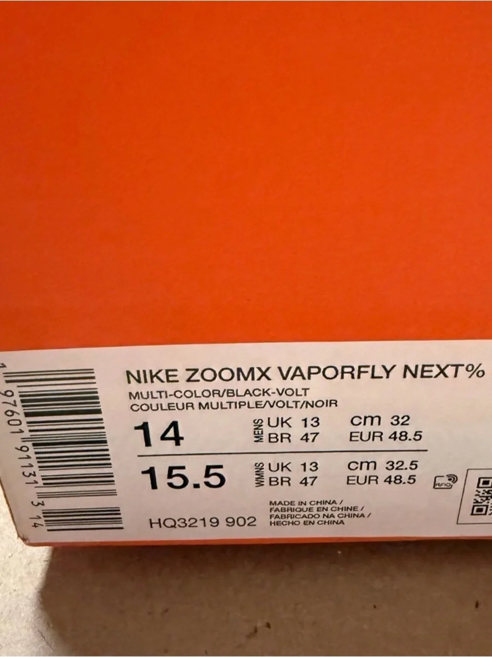 Nike zoomx vaporfly